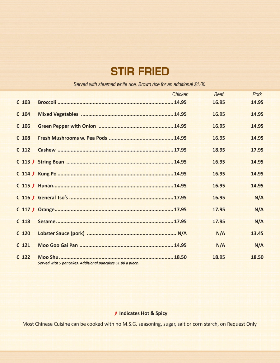 Stir Fried